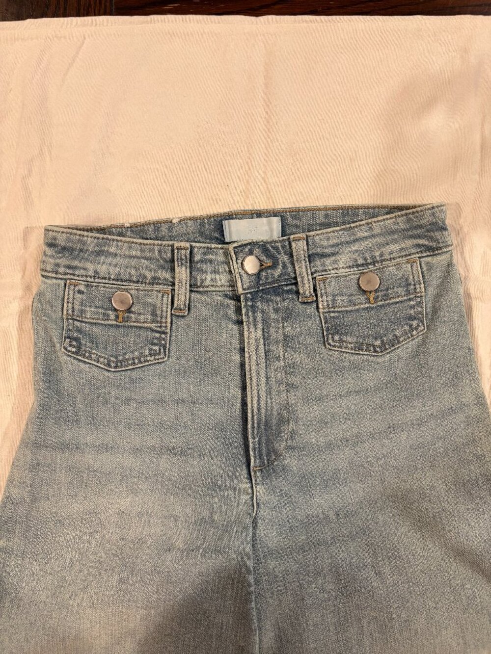 H&M women's wide-leg jeans